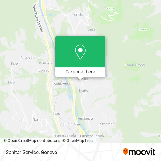 Sanitär Service map