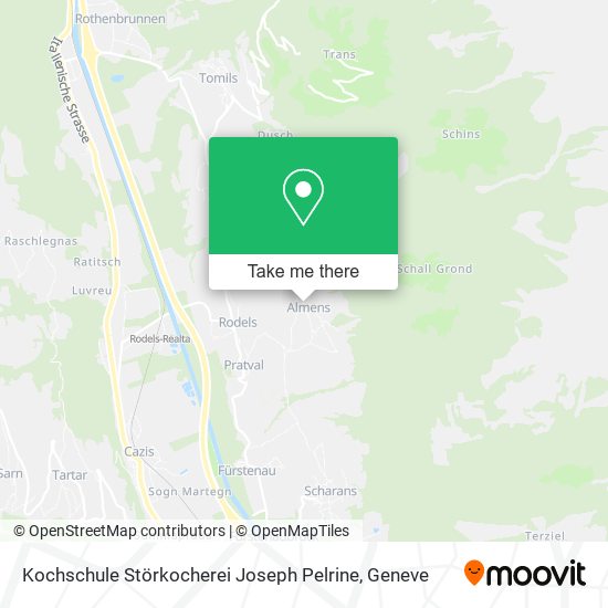 Kochschule Störkocherei Joseph Pelrine map