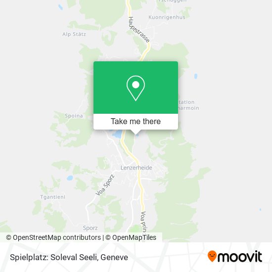 Spielplatz: Soleval Seeli map