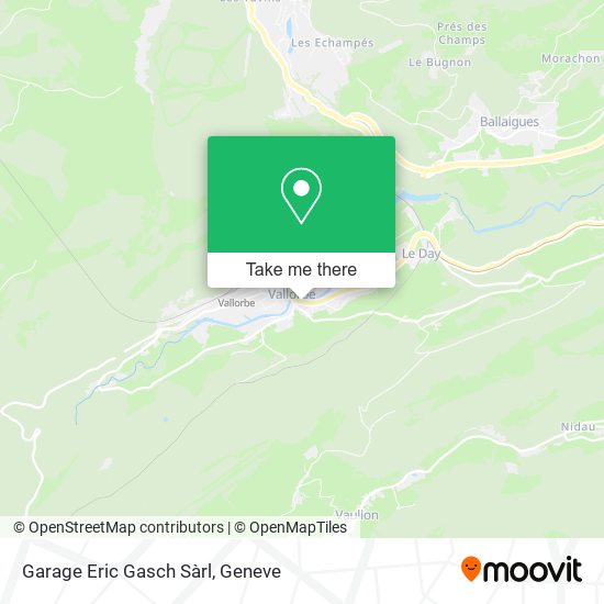 Garage Eric Gasch Sàrl map