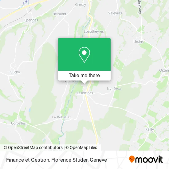Finance et Gestion, Florence Studer map