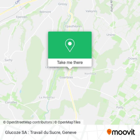 Glucoze SA : Travail du Sucre map