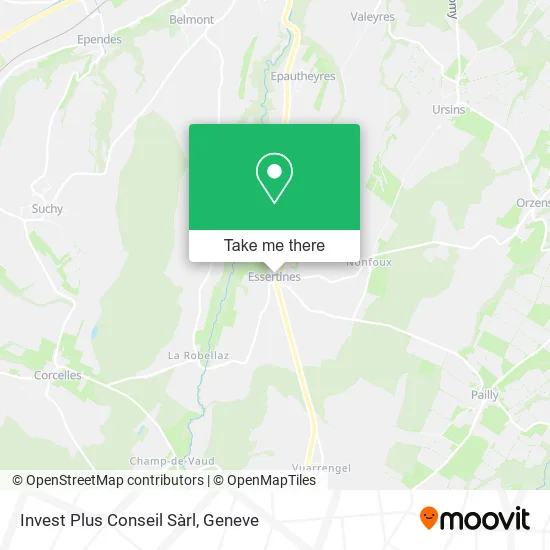 Invest Plus Conseil Sàrl map