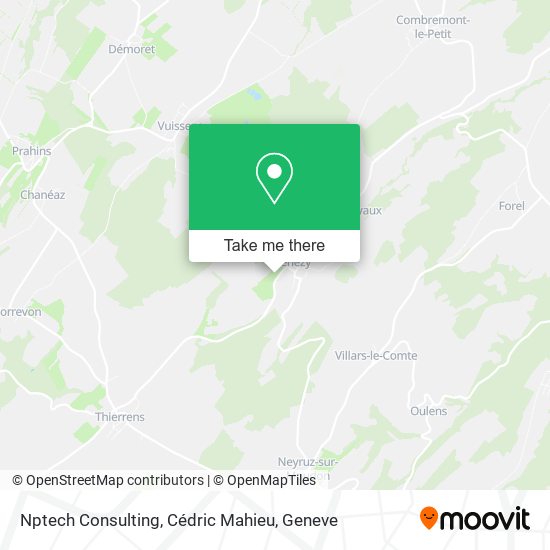 Nptech Consulting, Cédric Mahieu map
