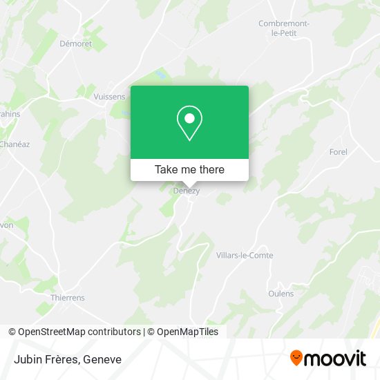 Jubin Frères map