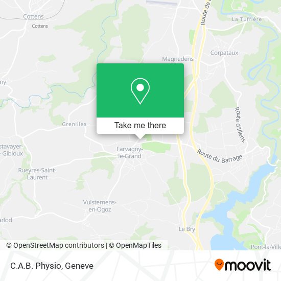 C.A.B. Physio map