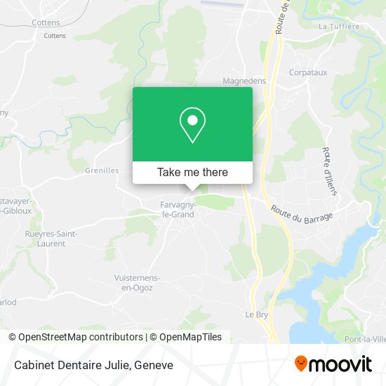 Cabinet Dentaire Julie map