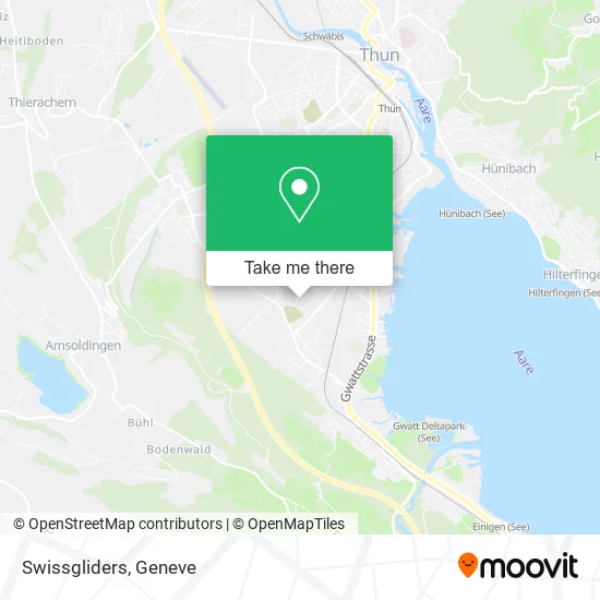 Swissgliders map