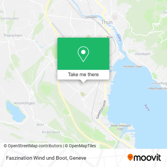 Faszination Wind und Boot map