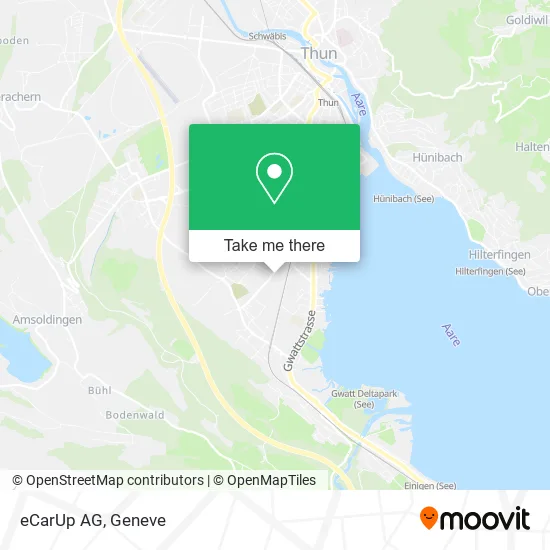 eCarUp AG map