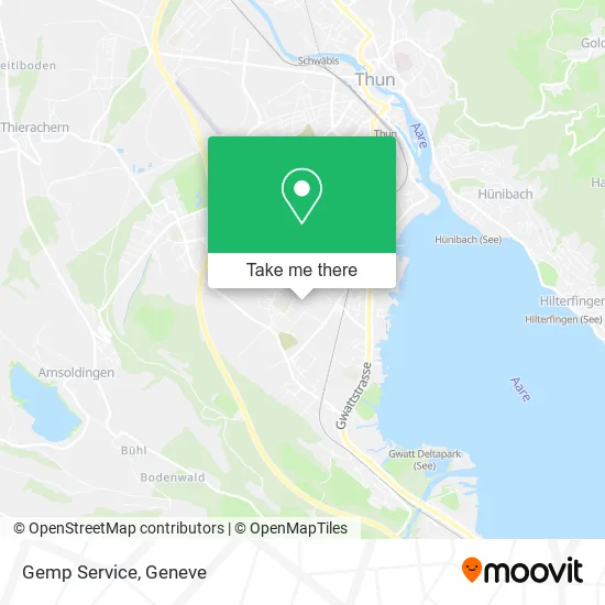 Gemp Service map