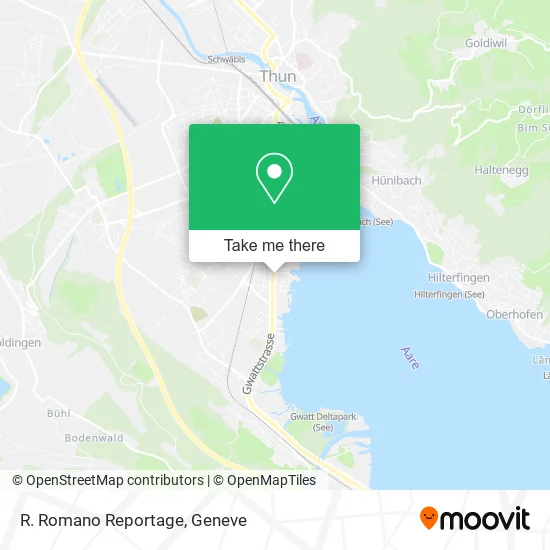 R. Romano Reportage map