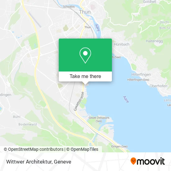 Wittwer Architektur map