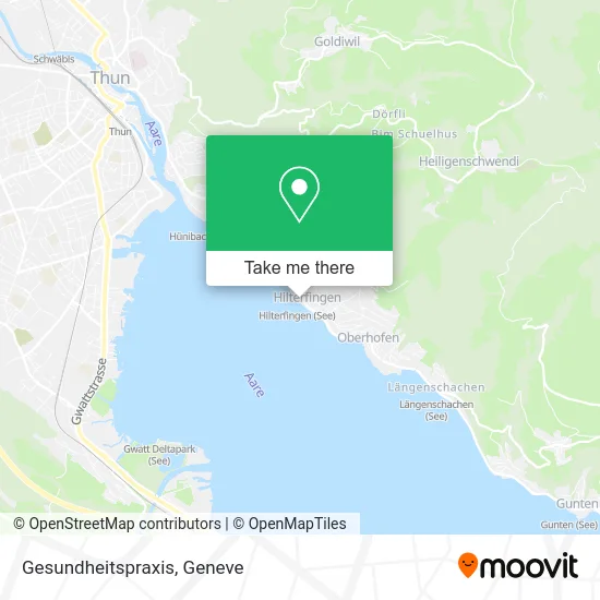 Gesundheitspraxis map