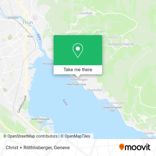 Christ + Röthlisberger map