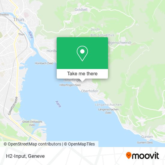 H2-Input map