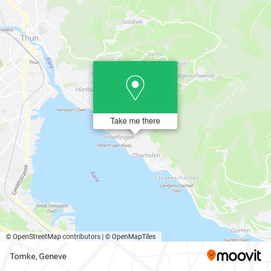 Tomke map