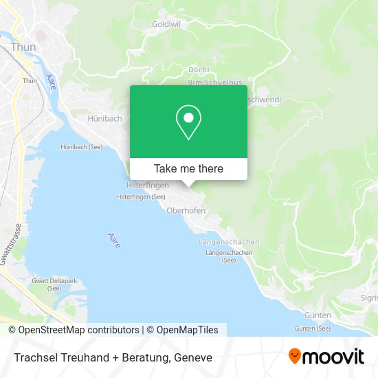 Trachsel Treuhand + Beratung map