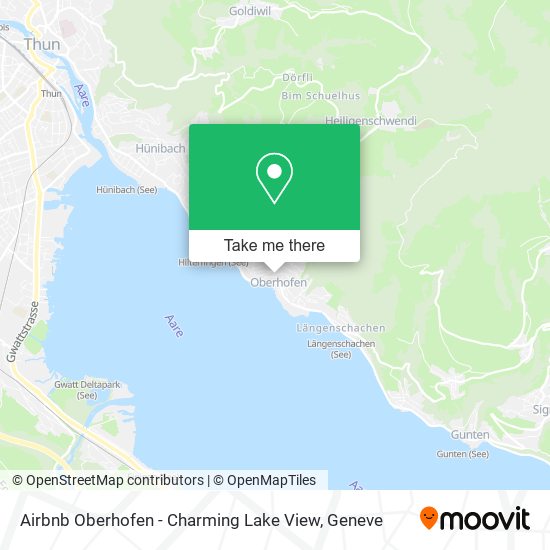 Airbnb Oberhofen - Charming Lake View plan