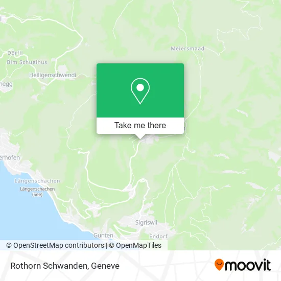 Rothorn Schwanden map