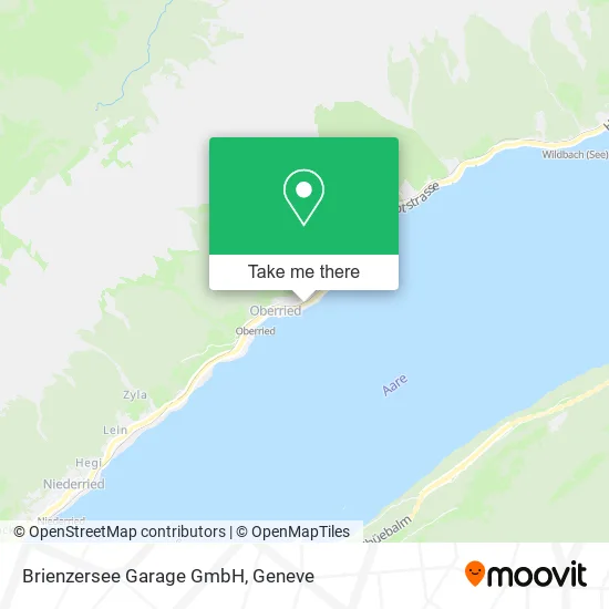 Brienzersee Garage GmbH map