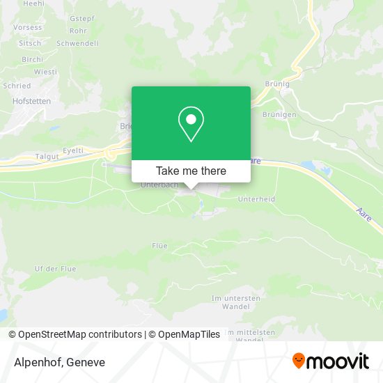 Alpenhof map