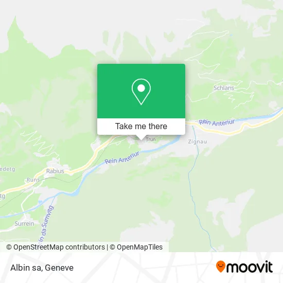 Albin sa map