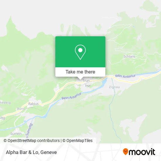 Alpha Bar & Lo map
