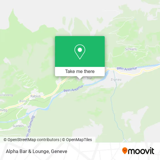 Alpha Bar & Lounge map