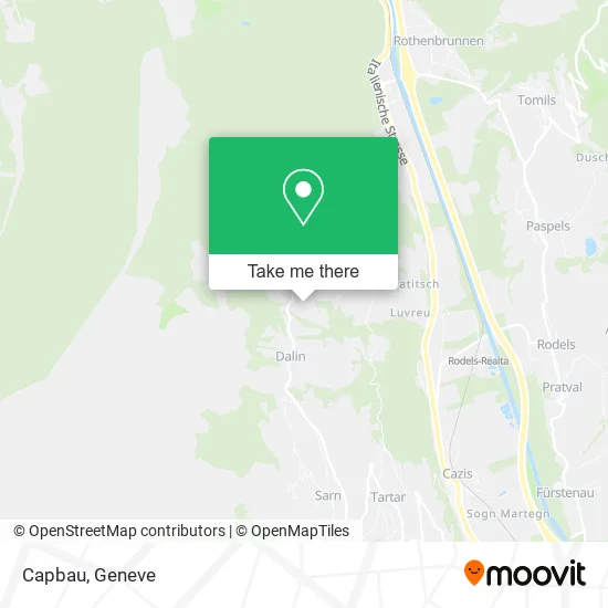Capbau map