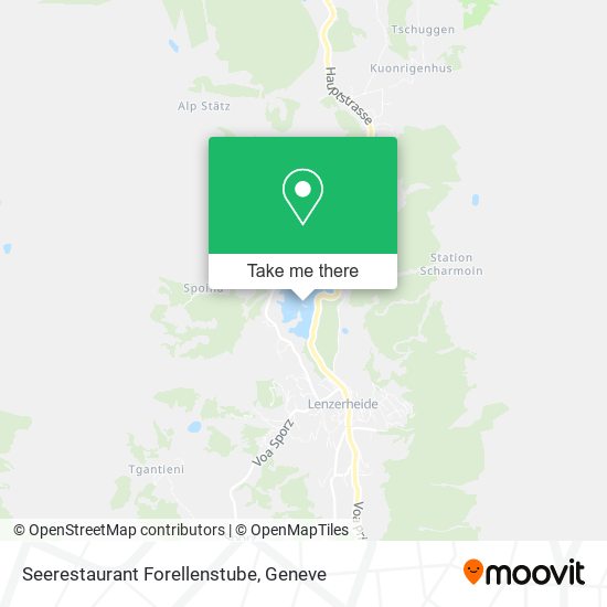 Seerestaurant Forellenstube map