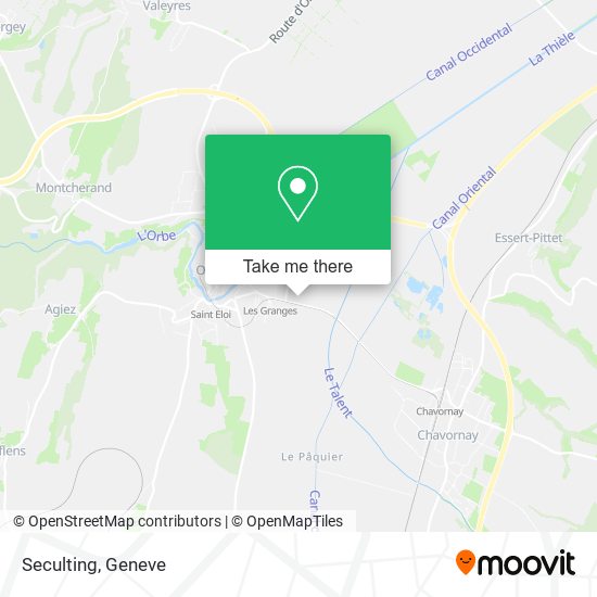 Seculting map
