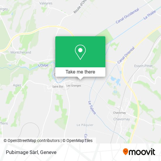 Pubimage Sàrl map