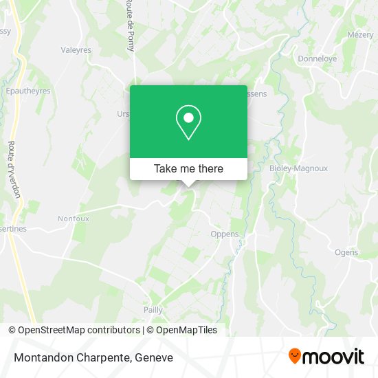 Montandon Charpente map