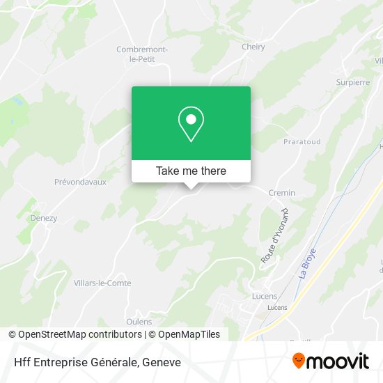 Hff Entreprise Générale map