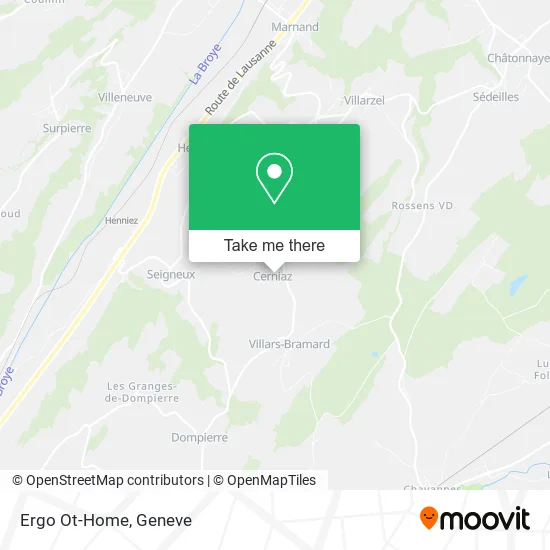 Ergo Ot-Home map