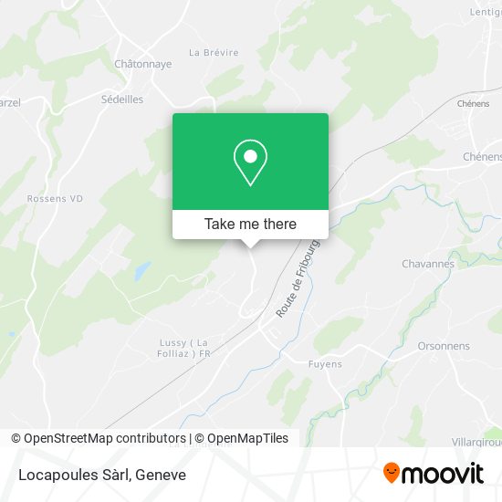 Locapoules Sàrl map