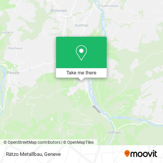 Rätzo Metallbau map