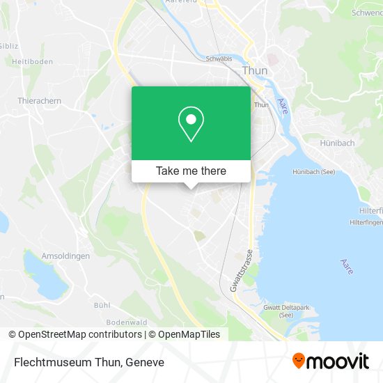 Flechtmuseum Thun map