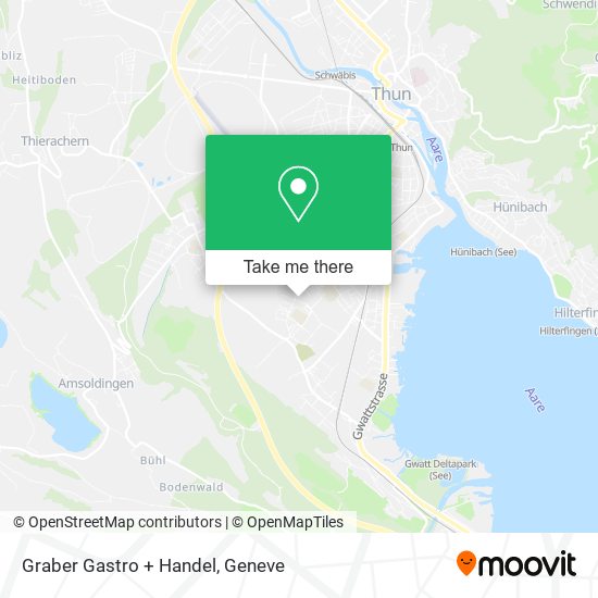 Graber Gastro + Handel map