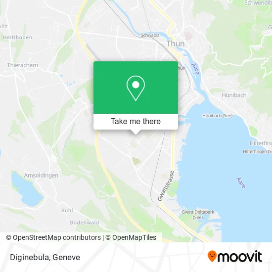 Diginebula map