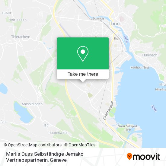 Marlis Duss Selbständige Jemako Vertriebspartnerin map