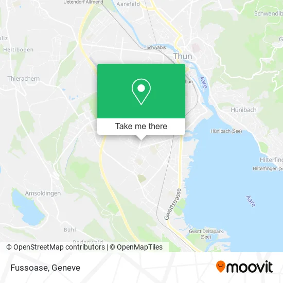 Fussoase map