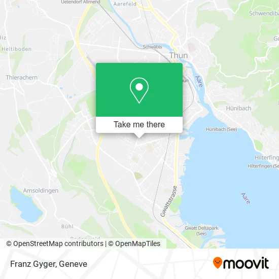 Franz Gyger map