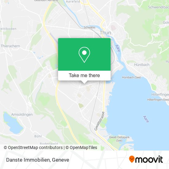 Danste Immobilien map