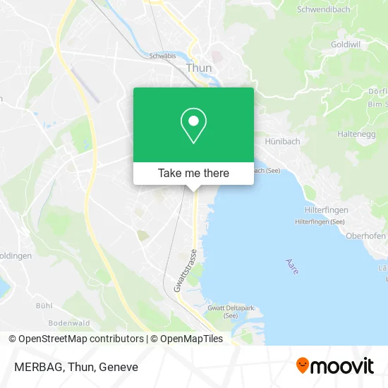 MERBAG, Thun map