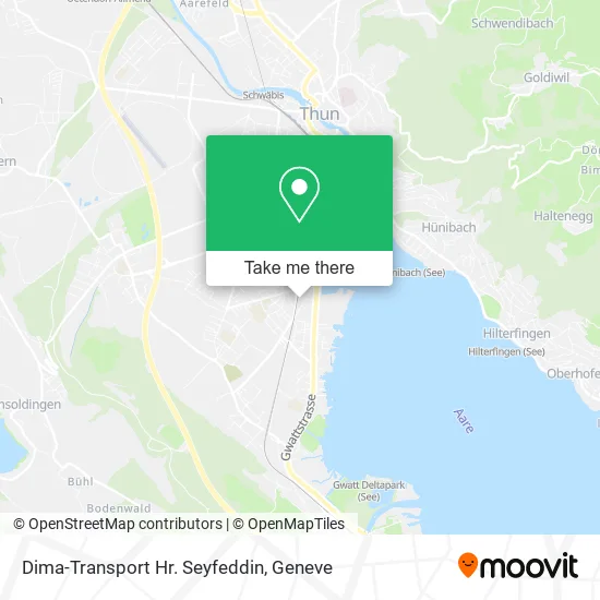 Dima-Transport Hr. Seyfeddin map