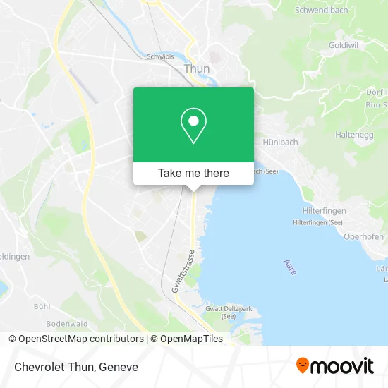 Chevrolet Thun map