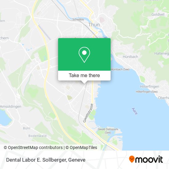 Dental Labor E. Sollberger map