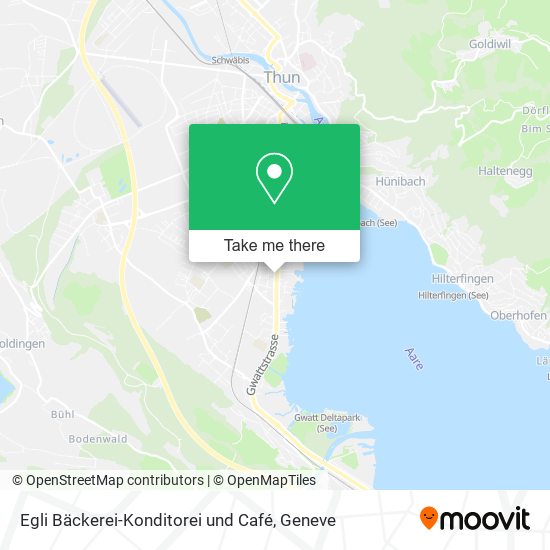 Egli Bäckerei-Konditorei und Café map